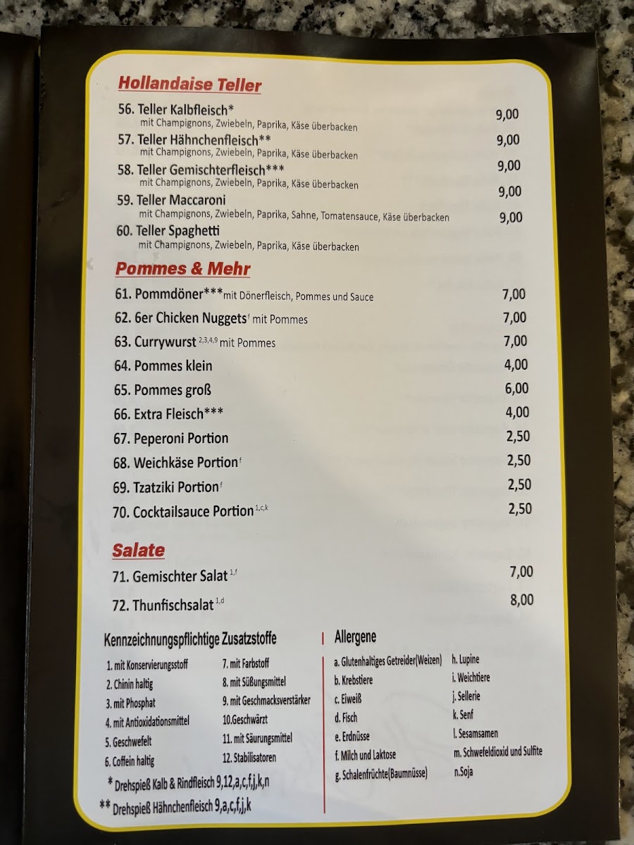 Lune Döner Photo Menu 3