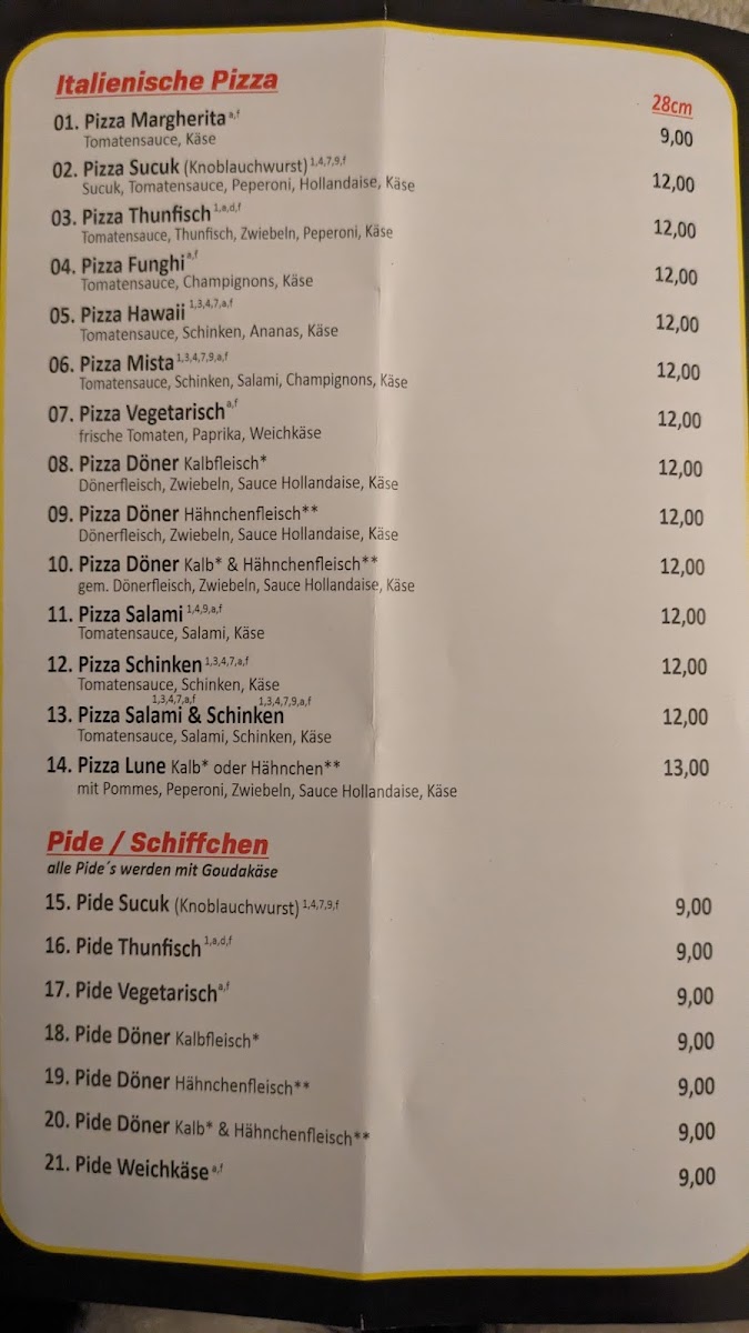 Lune Döner Photo Menu 4