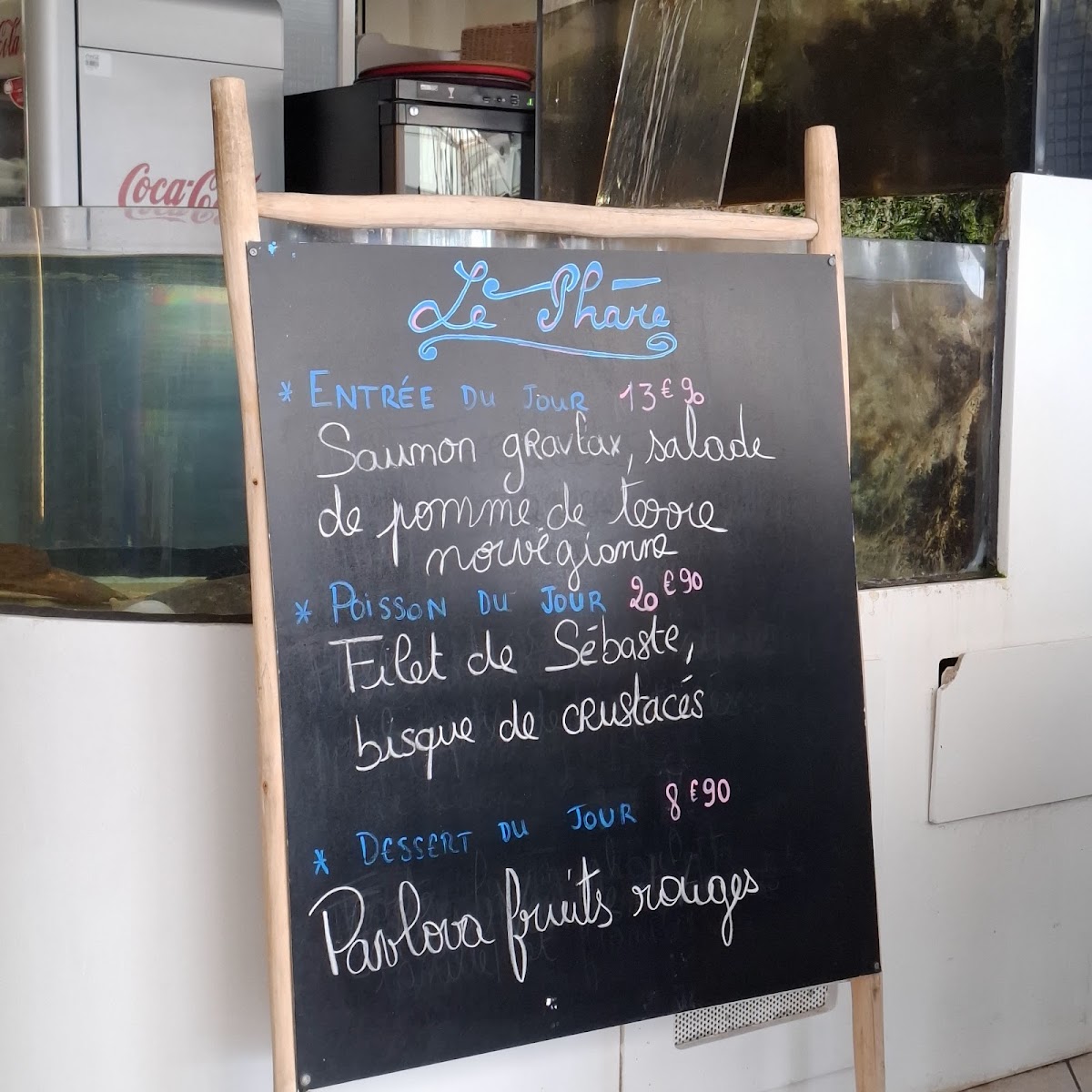 Le Phare Photo Menu 1