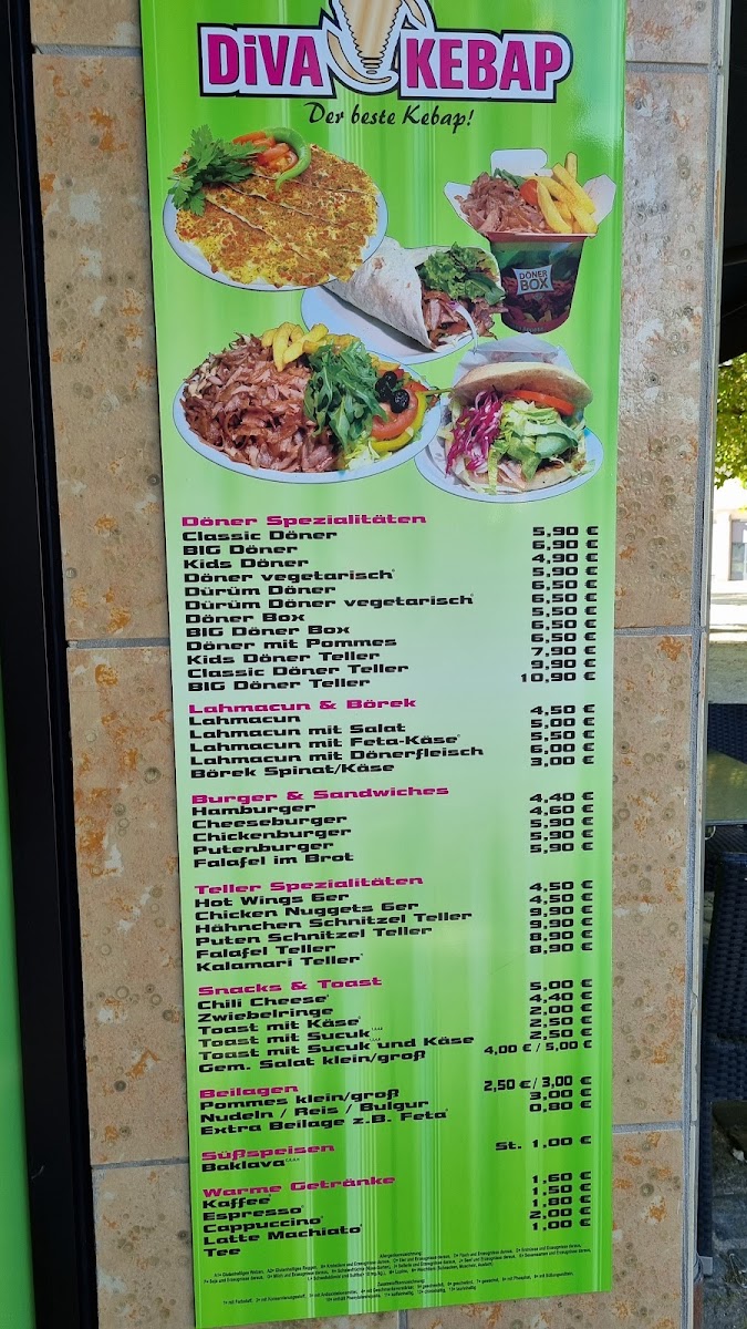 Diva Kebap Photo Menu 1