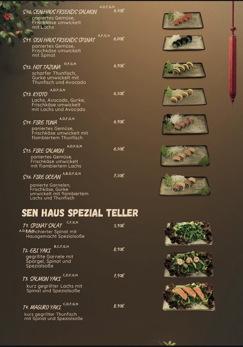 Sen Haus Photo Menu 5