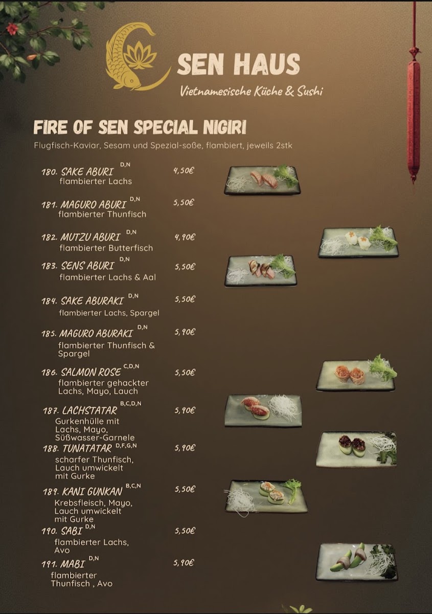 Sen Haus Photo Menu 6