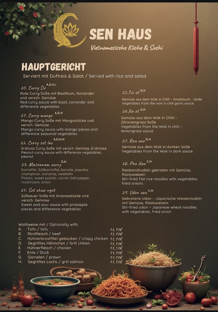 Sen Haus Photo Menu 8