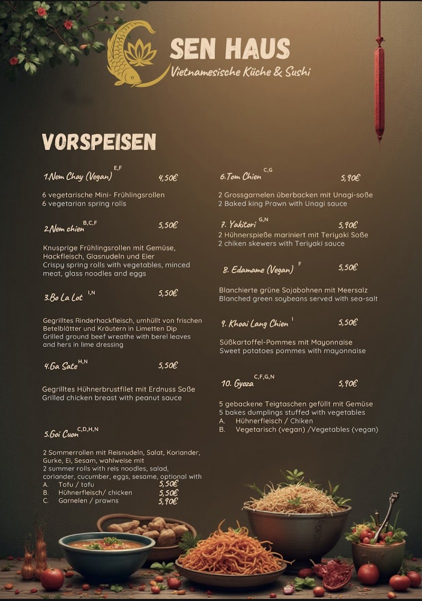 Sen Haus Photo Menu 9