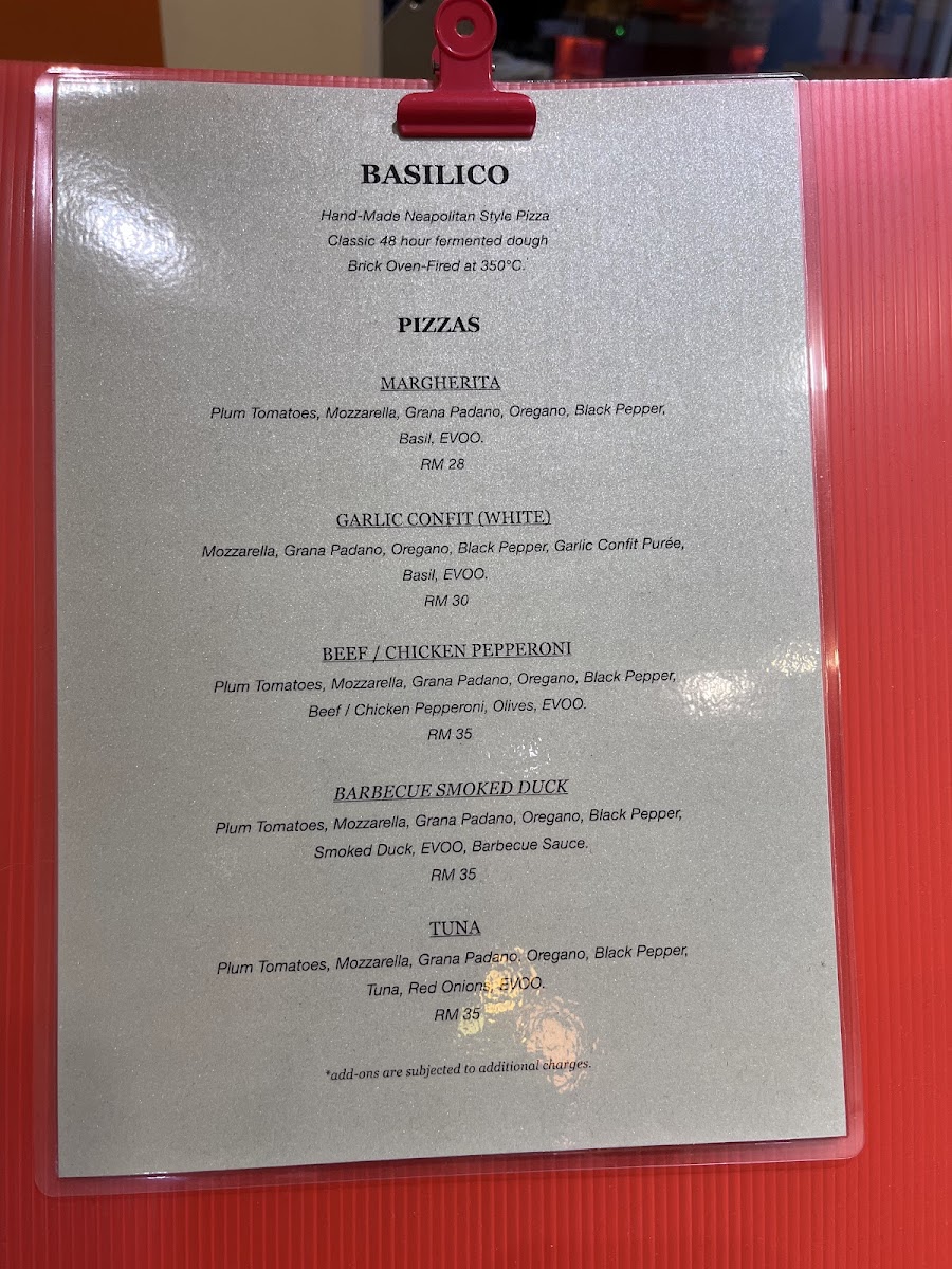 Basilico (Pizza) Photo Menu 3