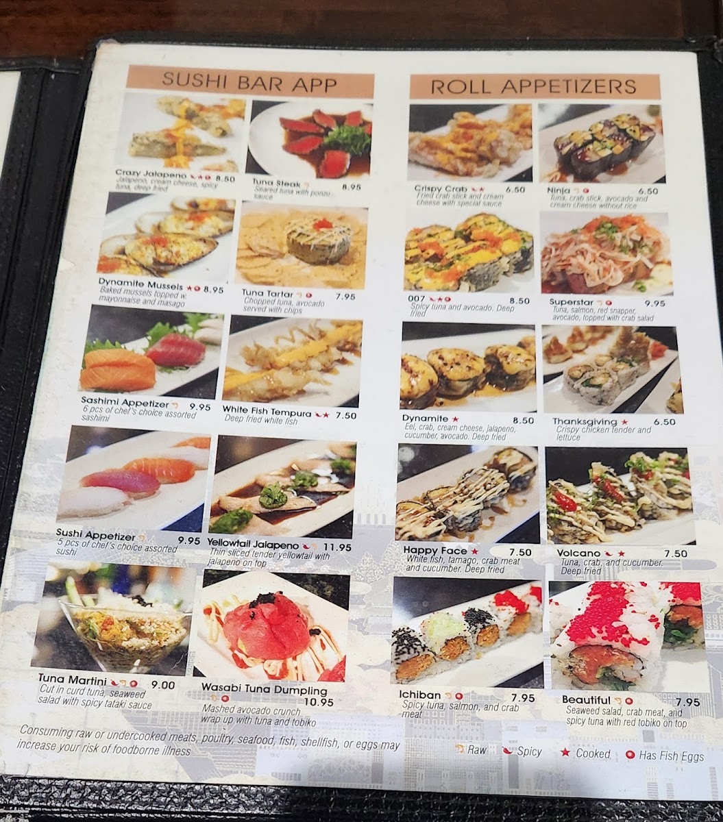 Volcano Sushi Bar & Hibachi Photo Menu 7