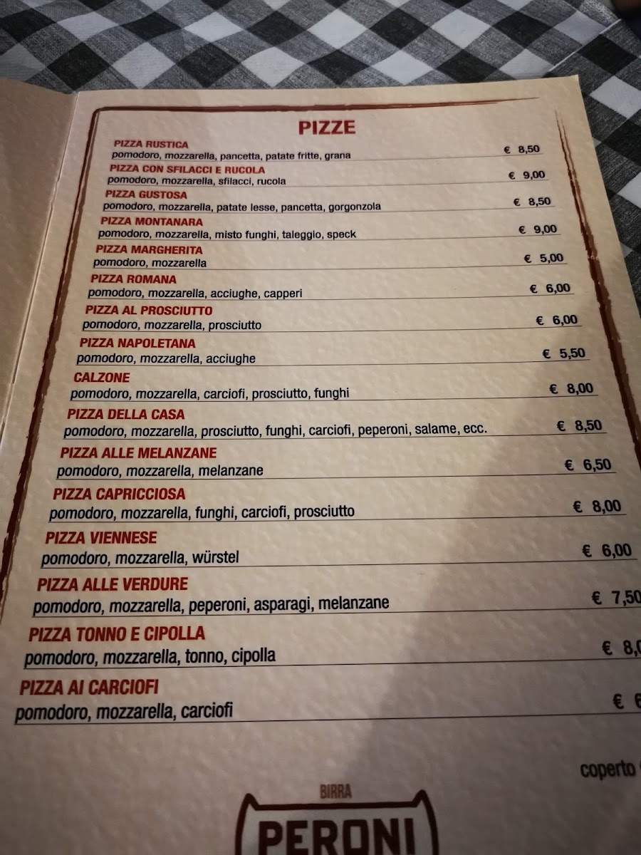 Pizzeria Da Giorgio Photo Menu 1