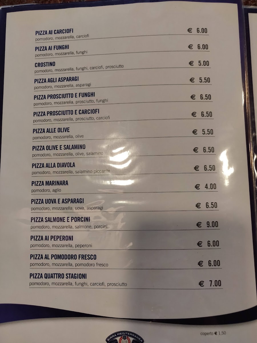 Pizzeria Da Giorgio Photo Menu 2