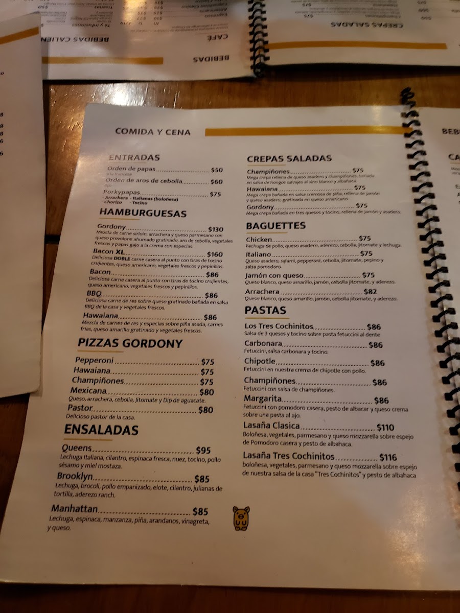 Gordony Bistro Photo Menu 4