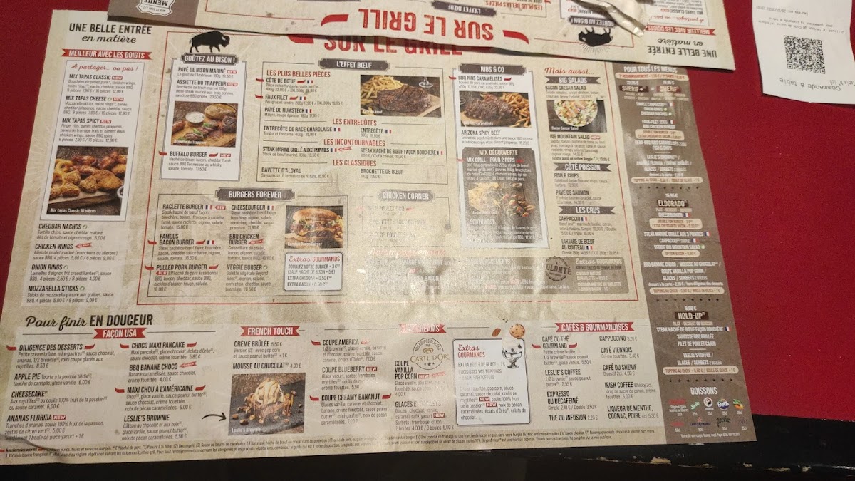 Buffalo Grill Caudry Photo Menu 7