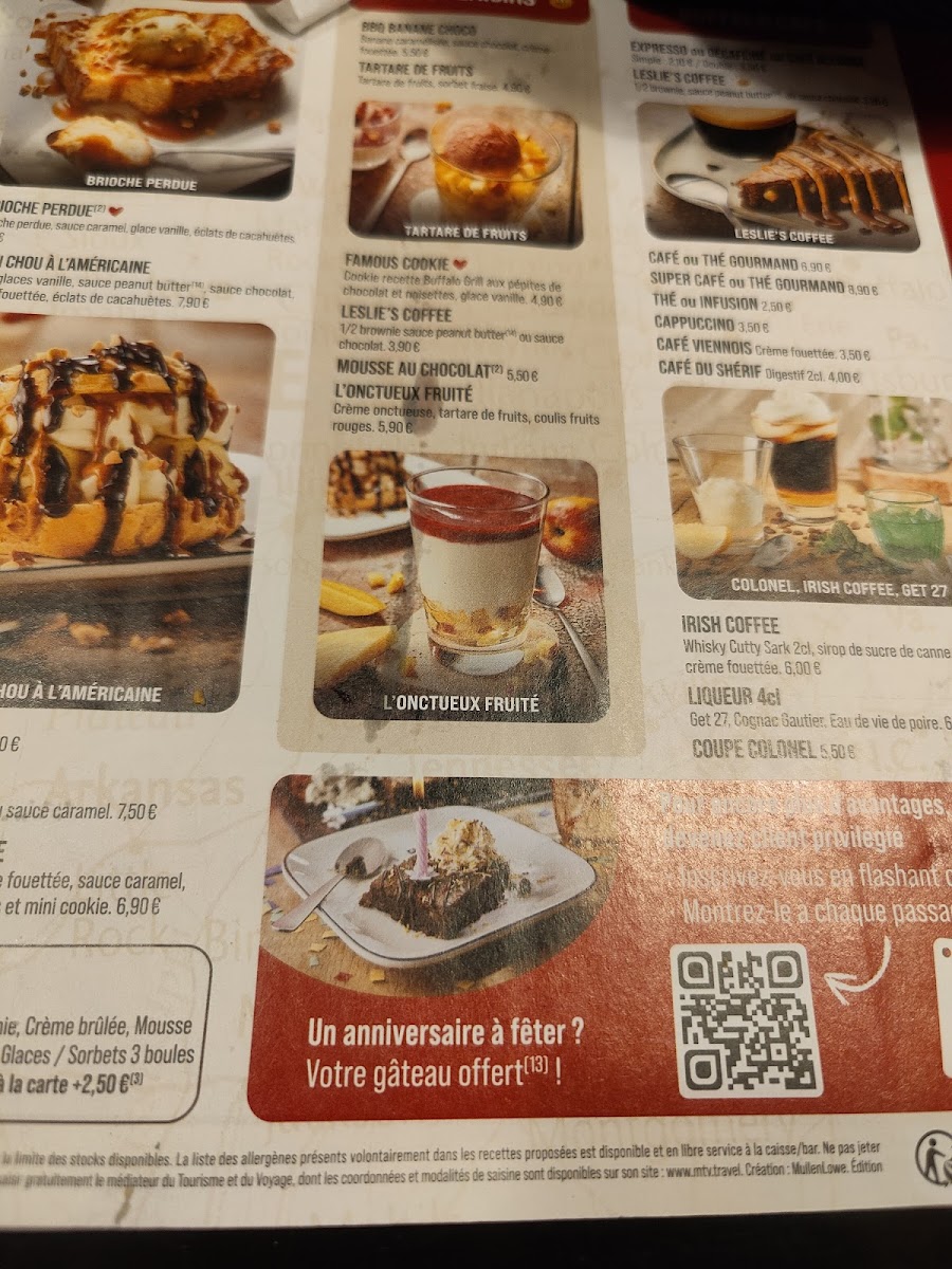 Buffalo Grill Caudry Photo Menu 9
