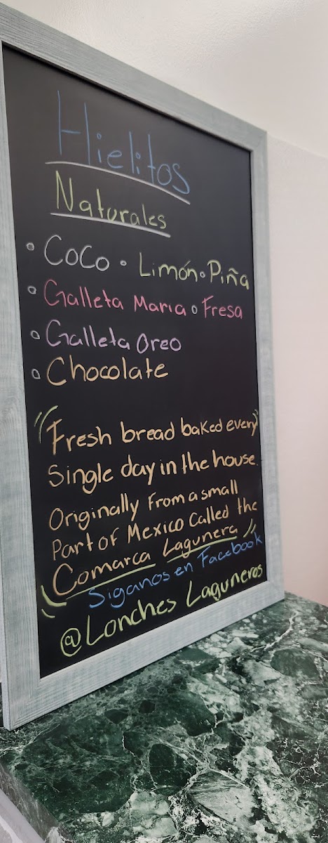 Lonches Laguneros Photo Menu 3