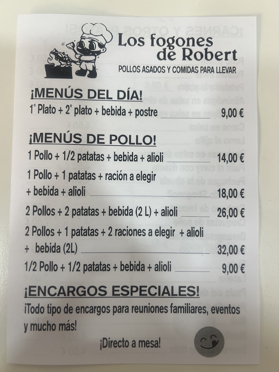 Los Fogones de Robert Photo Menu 3