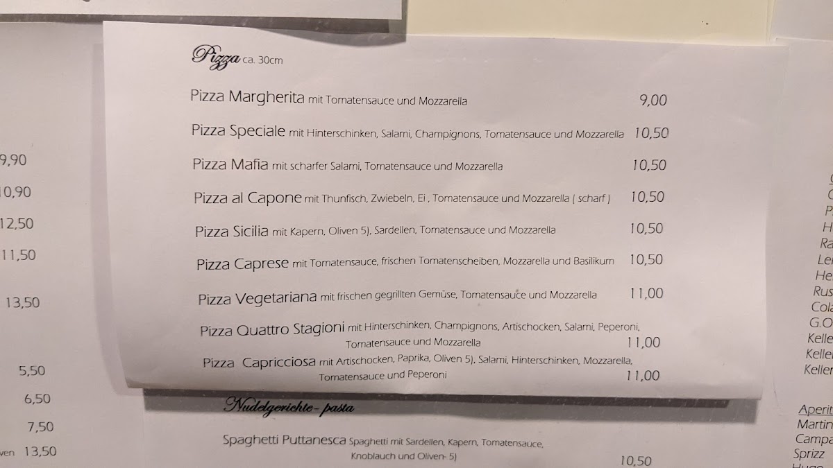 L’italiano Due Photo Menu 2