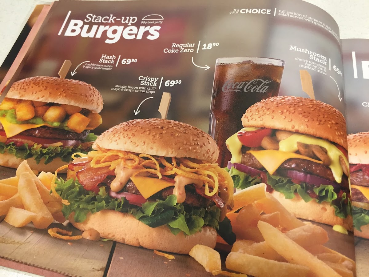 Wimpy Fourways Mall Photo Menu 2