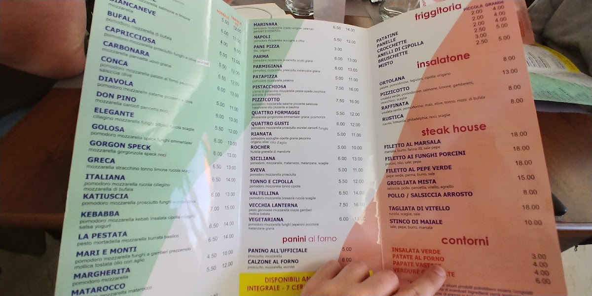 Pizzicotto Pizza and Restaurant Photo Menu 1