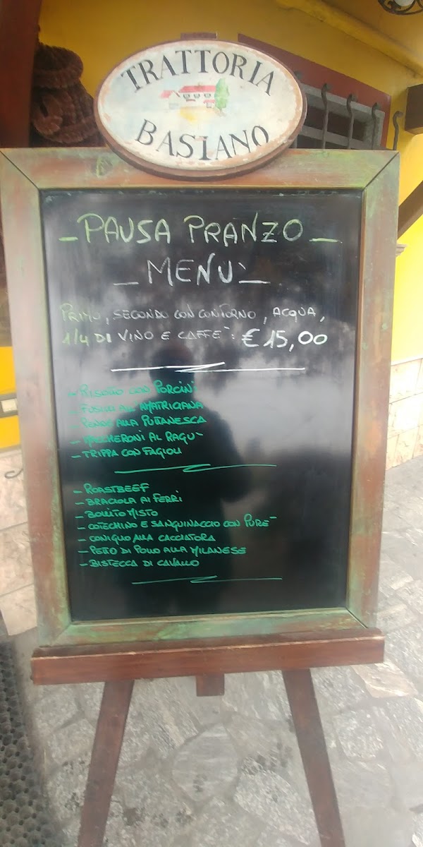 Trattoria Basiano Photo Menu 2