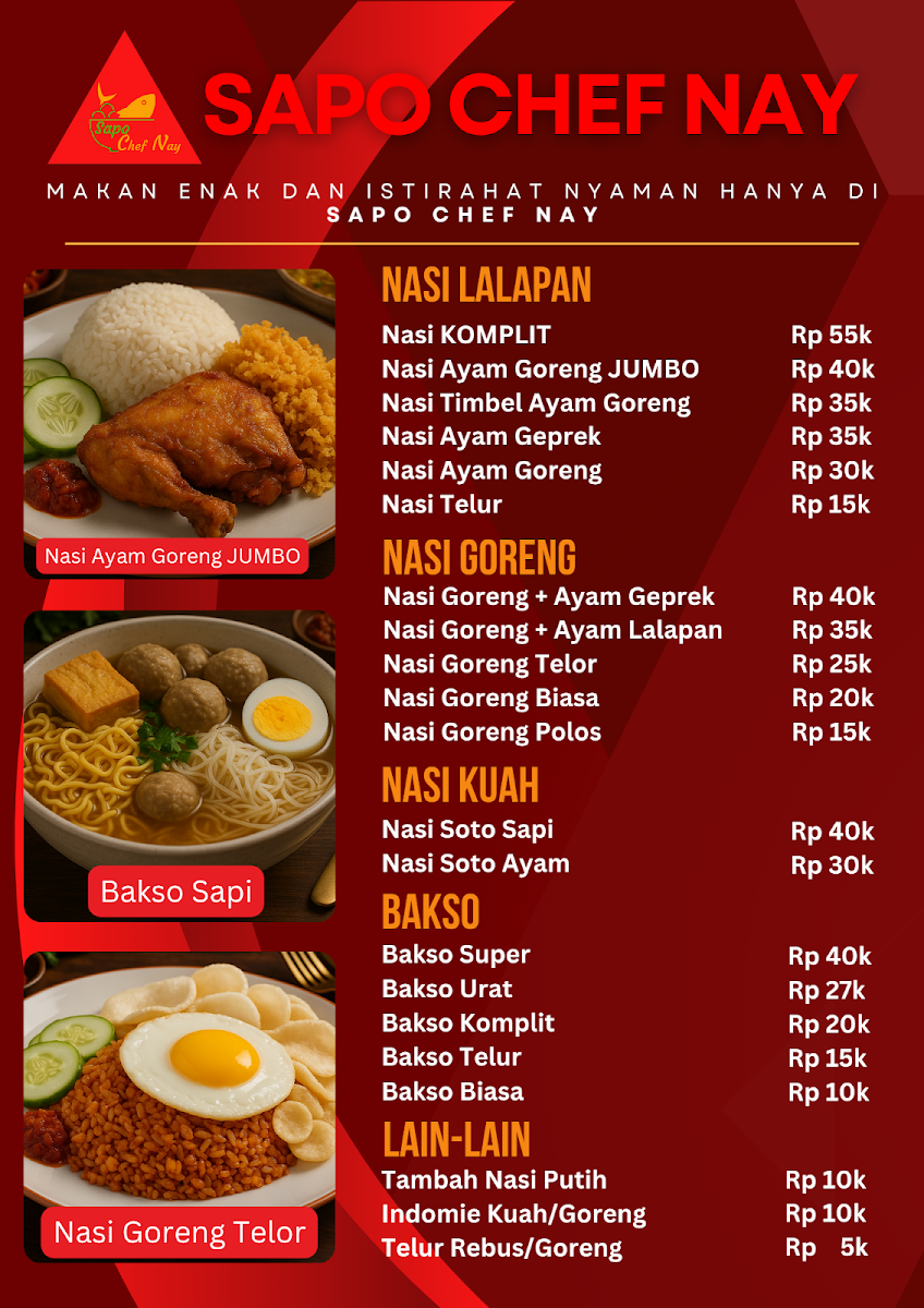 Sapo Chef Nay Photo Menu 1
