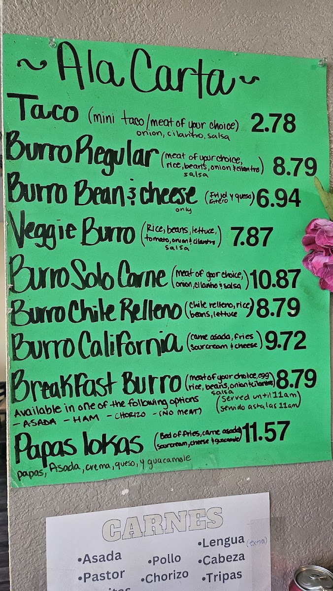Tacos Jalisco Photo Menu 5