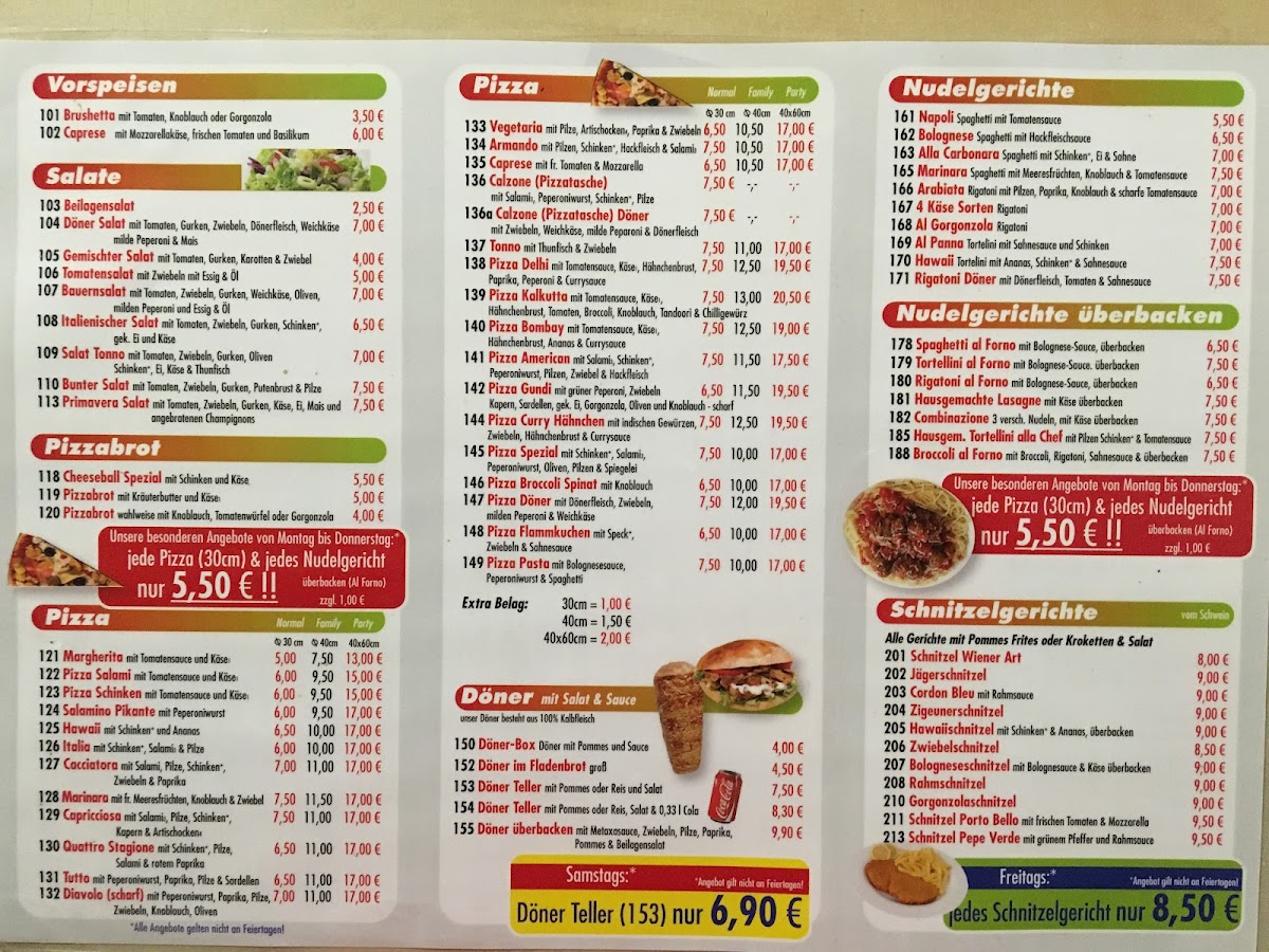 Pizza Uno Photo Menu 2
