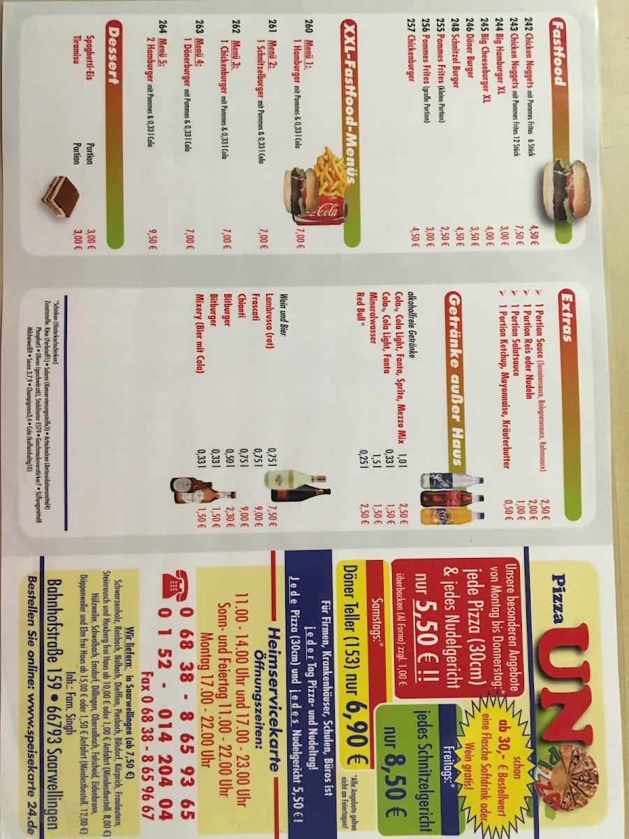 Pizza Uno Photo Menu 5