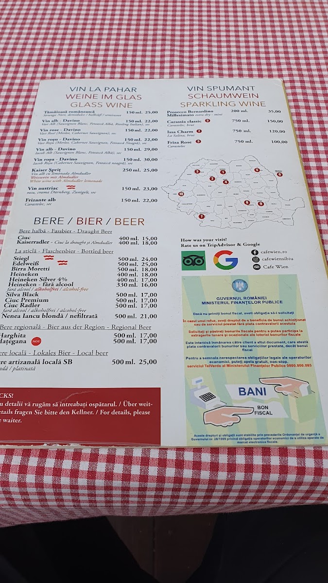 Cafe Wien Photo Menu 10