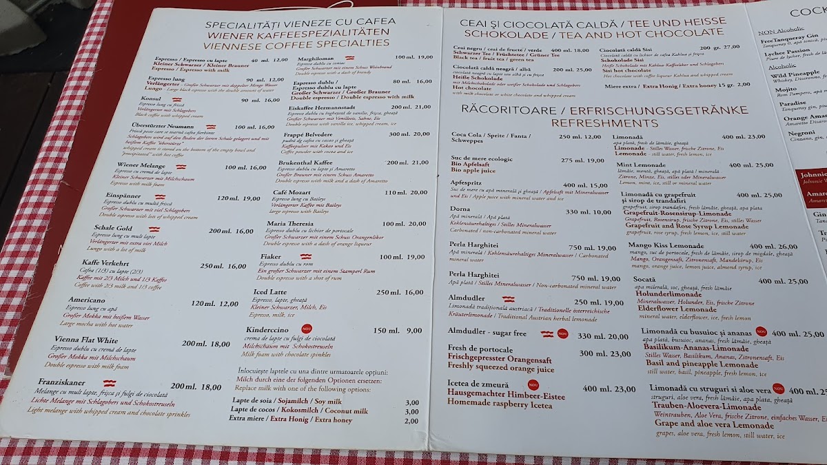 Cafe Wien Photo Menu 6