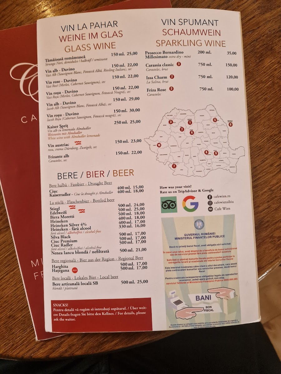 Cafe Wien Photo Menu 7