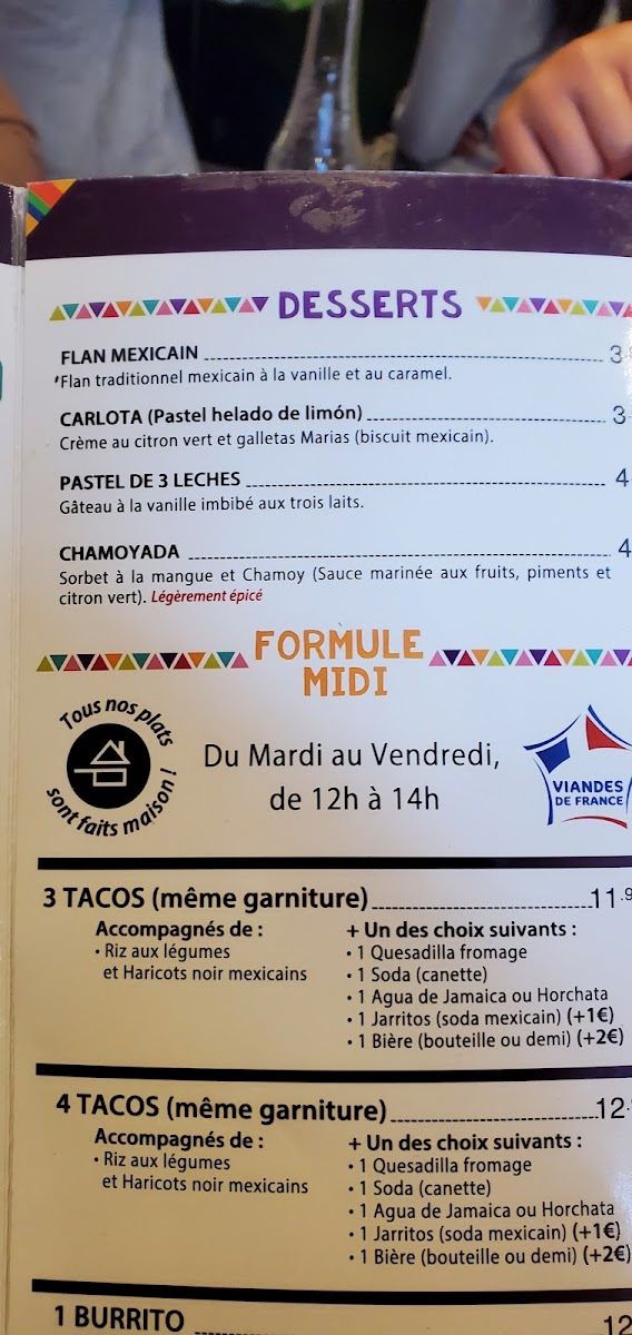 La Taqueria Toulouse Photo Menu 8