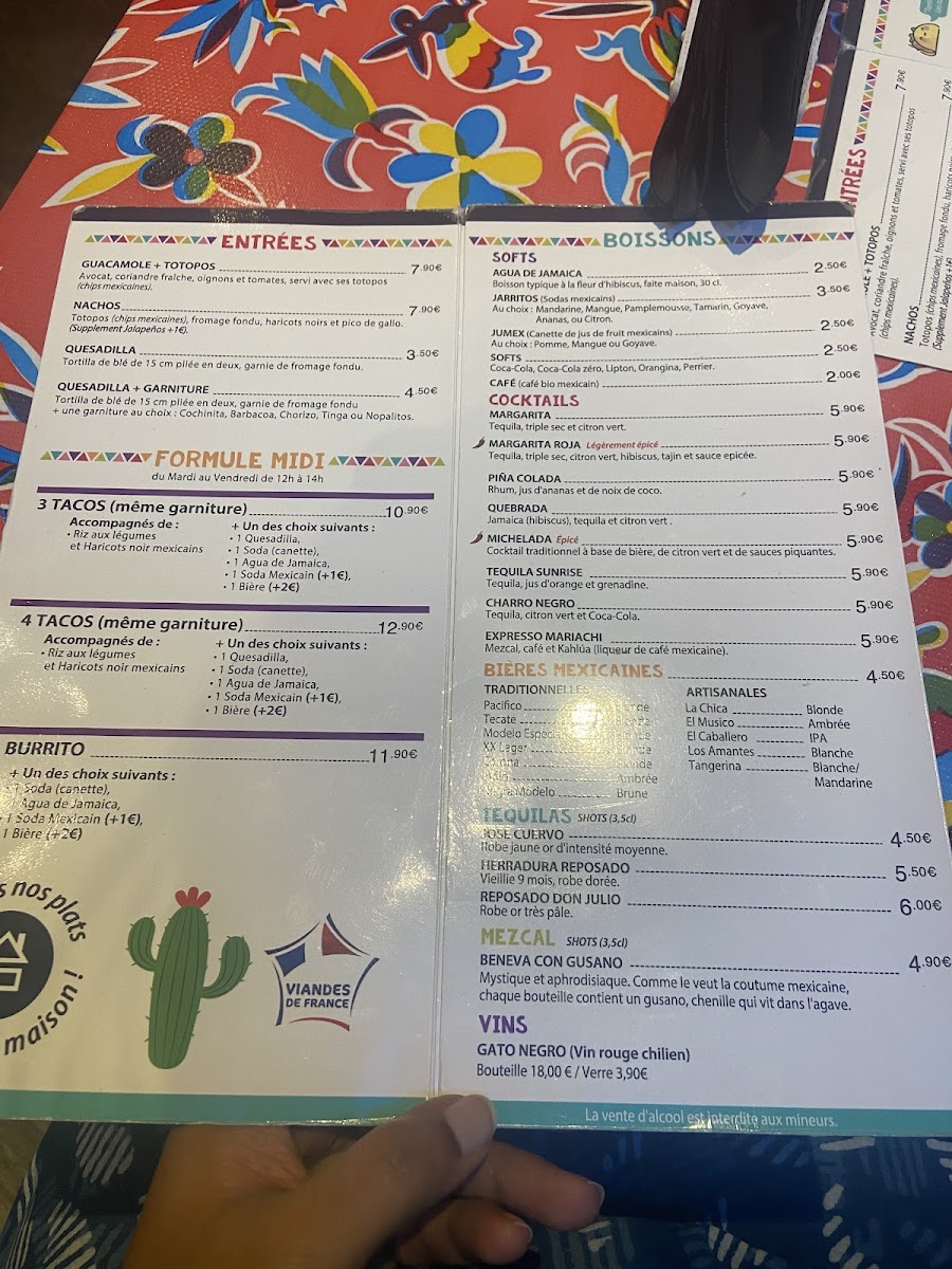 La Taqueria Toulouse Photo Menu 9