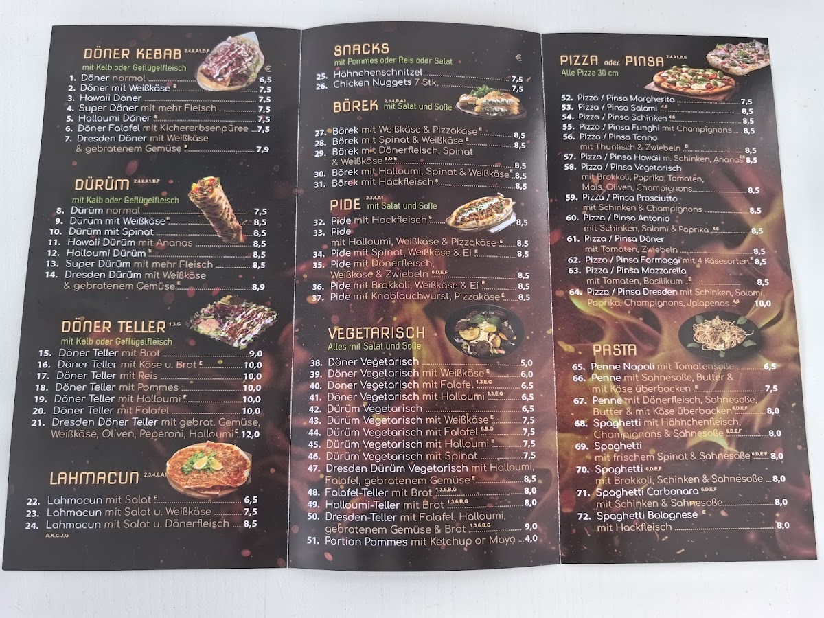 DRESDEN KEBAB HAUS Photo Menu 2