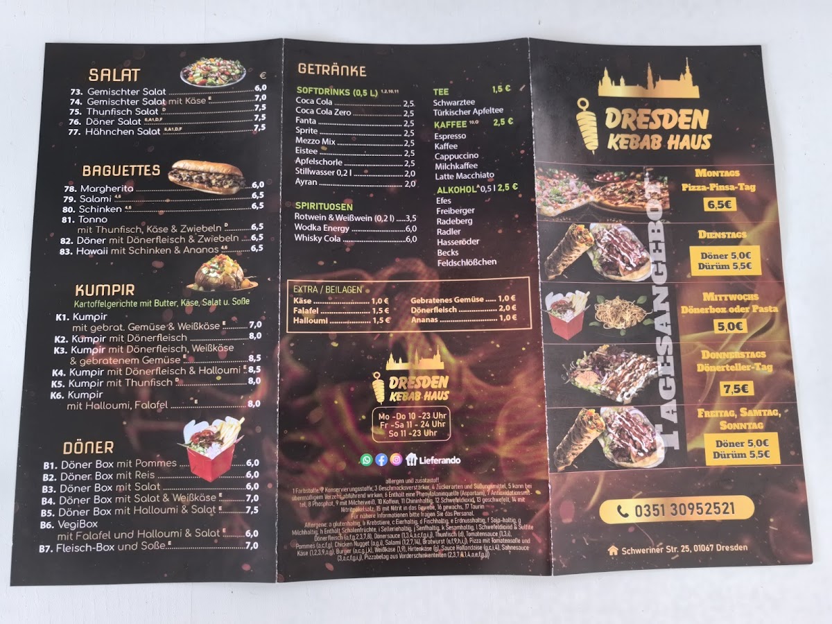 DRESDEN KEBAB HAUS Photo Menu 6