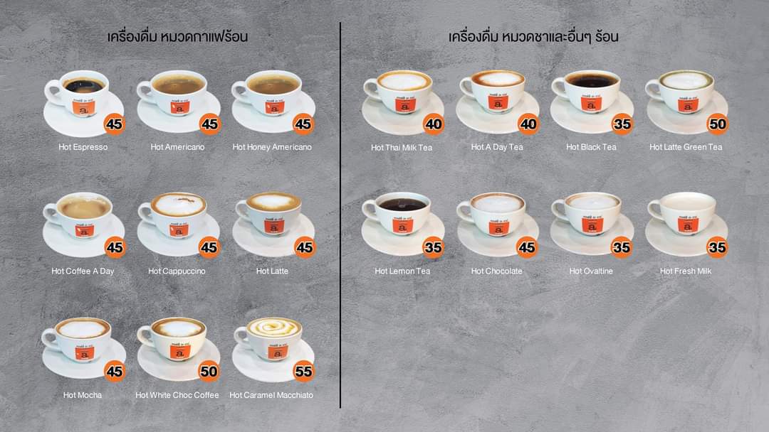Coffee A Day Photo Menu 4
