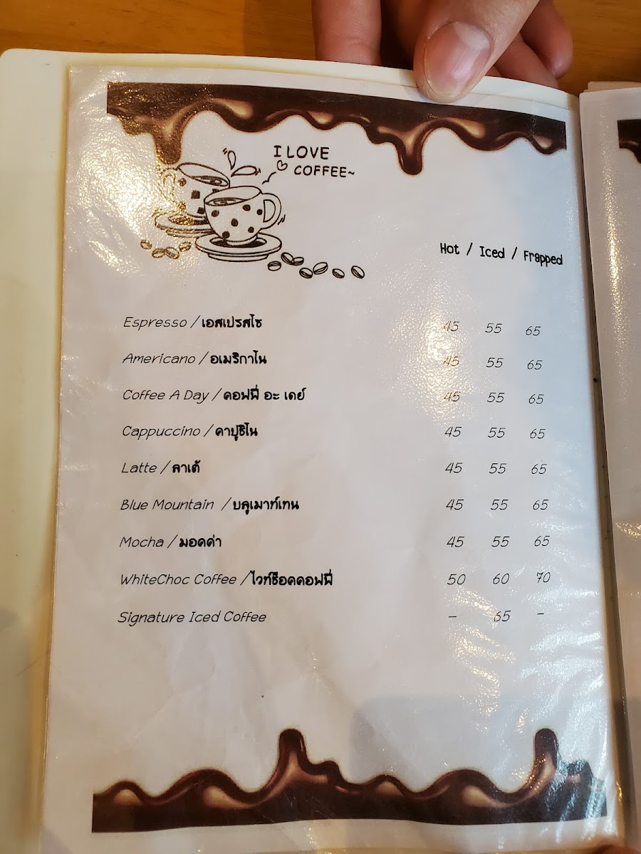 Coffee A Day Photo Menu 8