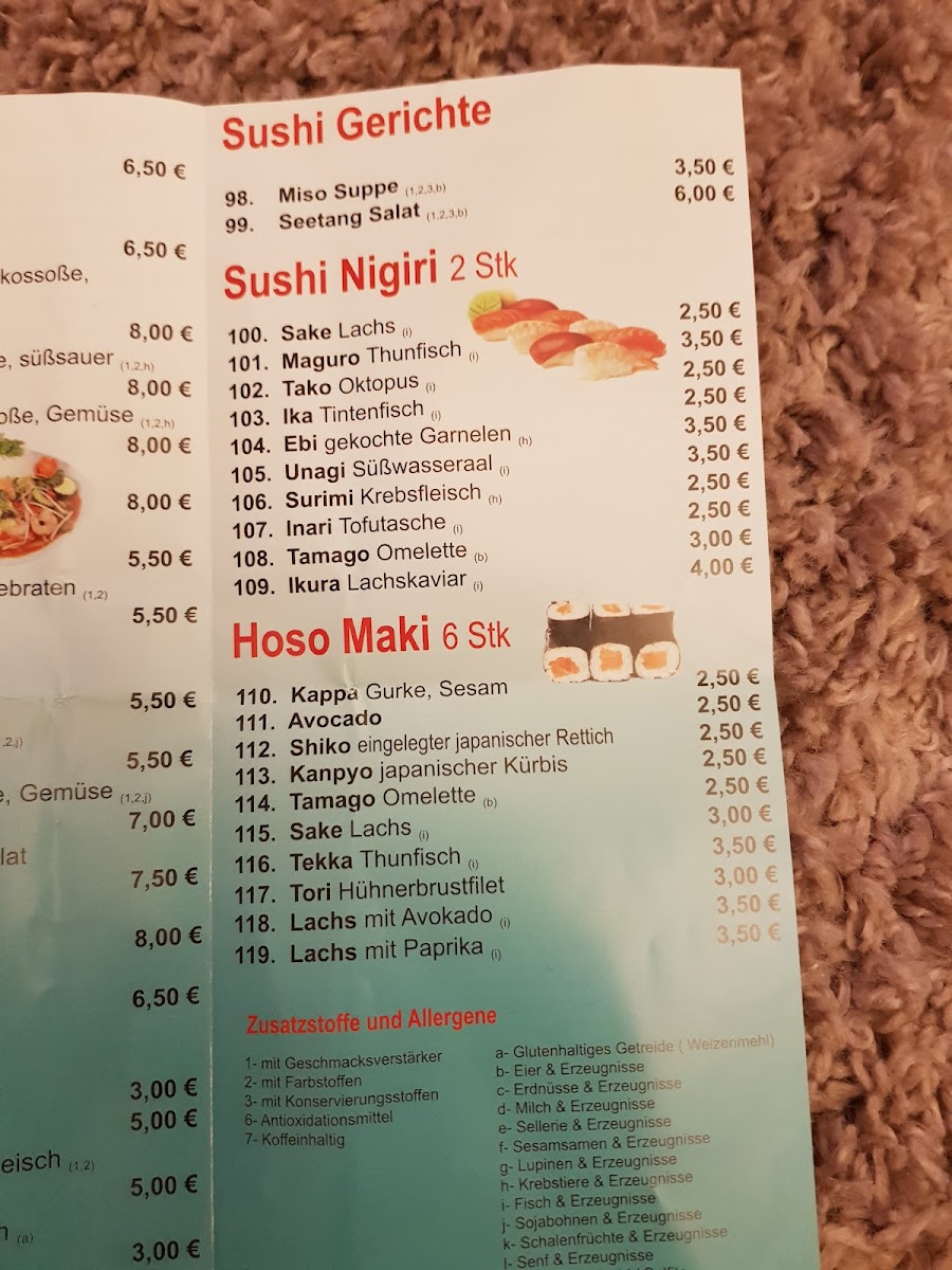Asia Cuisine & Sushi Loc Phat Photo Menu 2