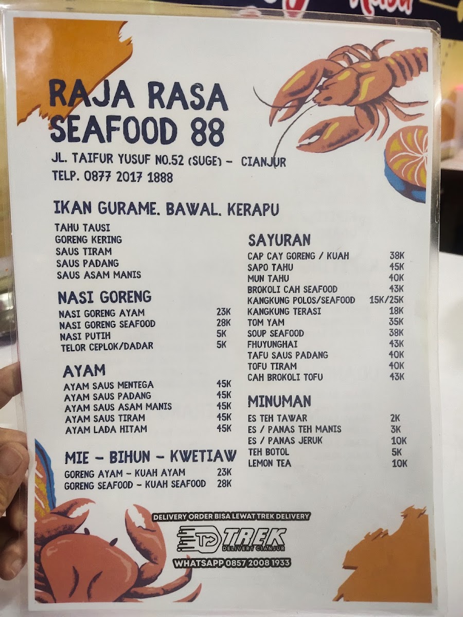 Raja Rasa 88 Chinese&Seafood Photo Menu 4