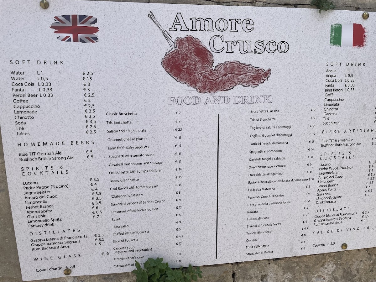 Amore Crusco Photo Menu 4