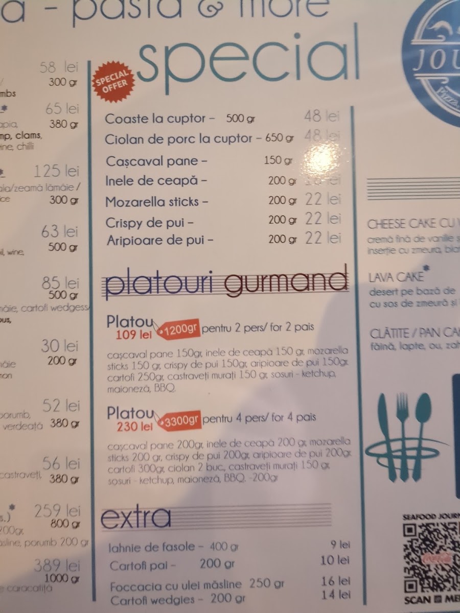 Seafood Journal Photo Menu 4