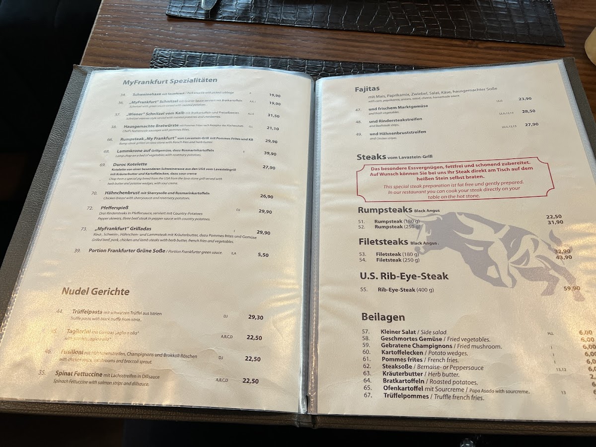 Restaurant MyFrankfurt Photo Menu 10