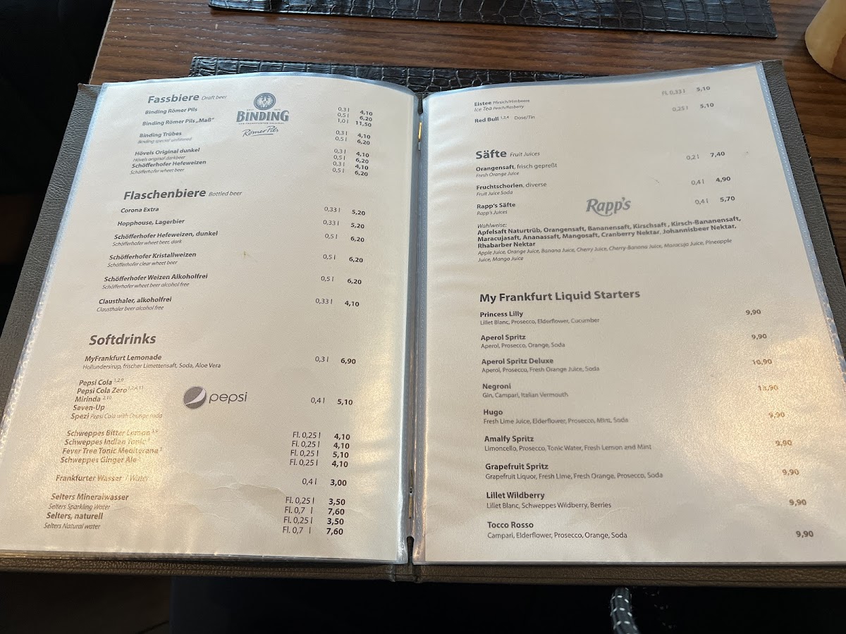 Restaurant MyFrankfurt Photo Menu 7