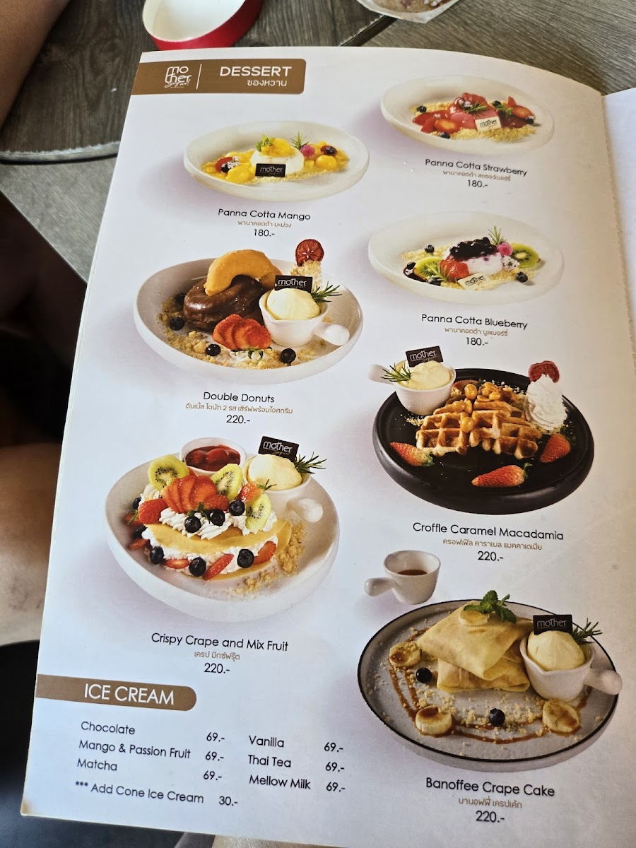 Mother Say No Photo Menu 2