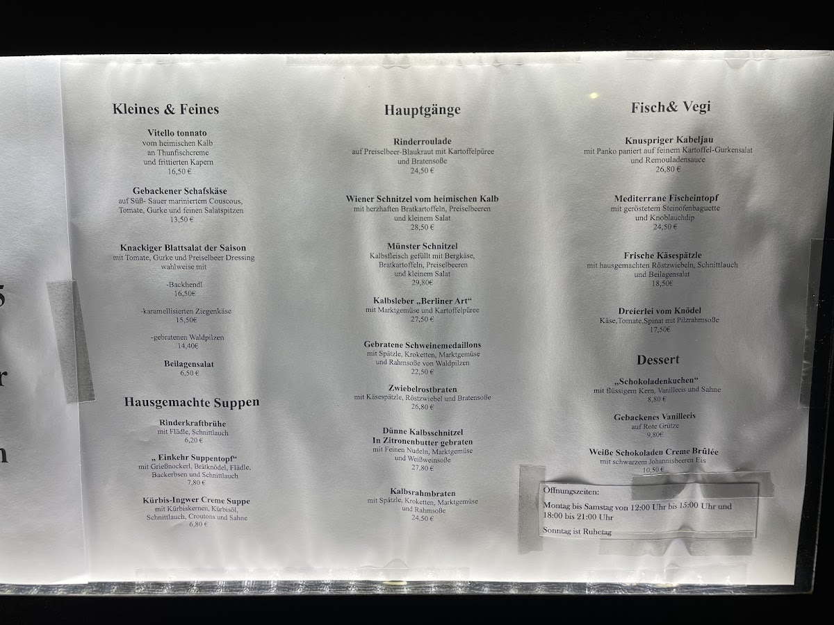 Restaurant Einkehr Photo Menu 6