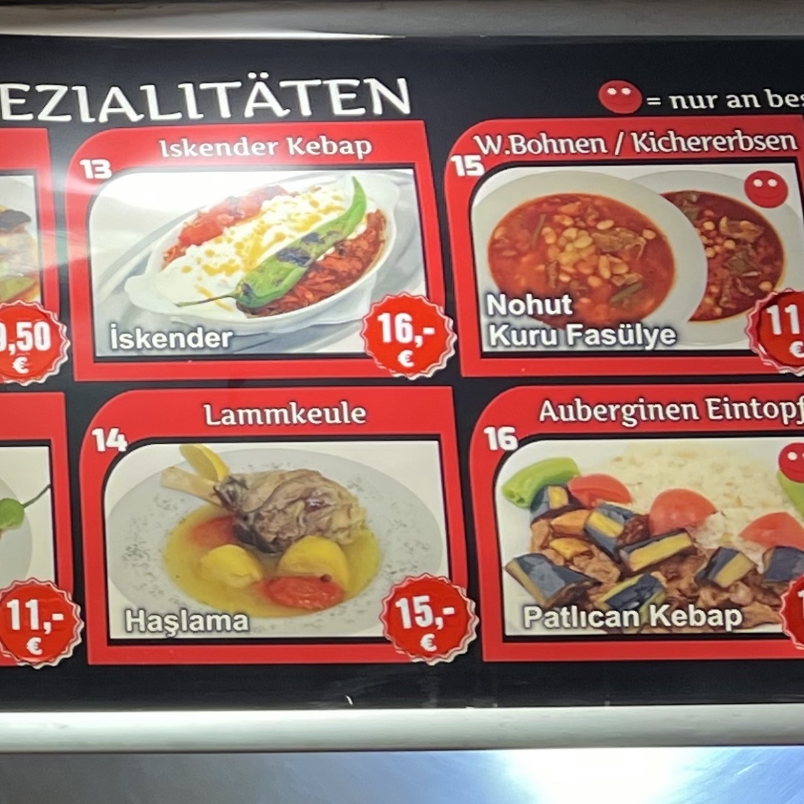 Altın Dilim Photo Menu 2