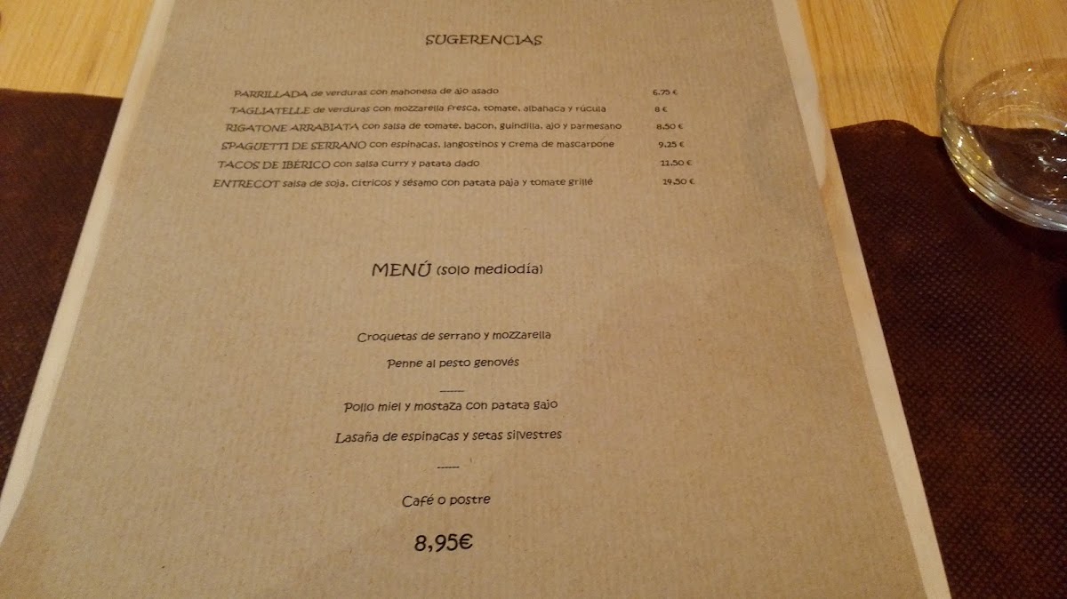 De Juanes Photo Menu 3