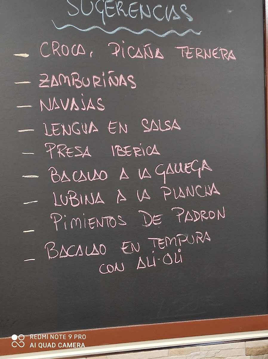 De Juanes Photo Menu 6