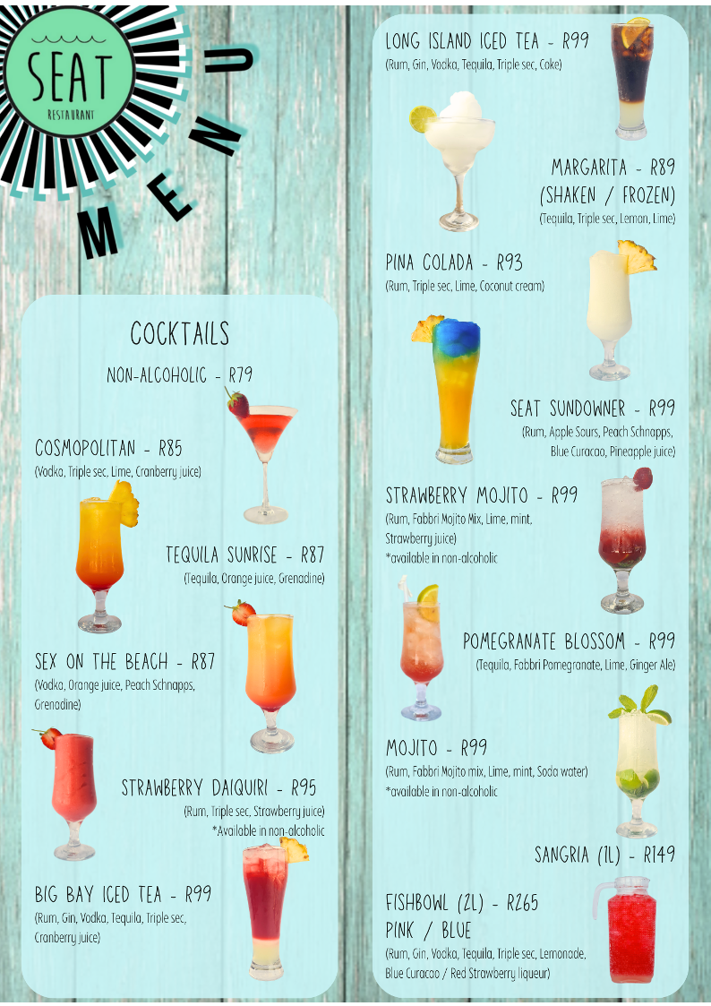 Seat Restaurant Photo Menu 1