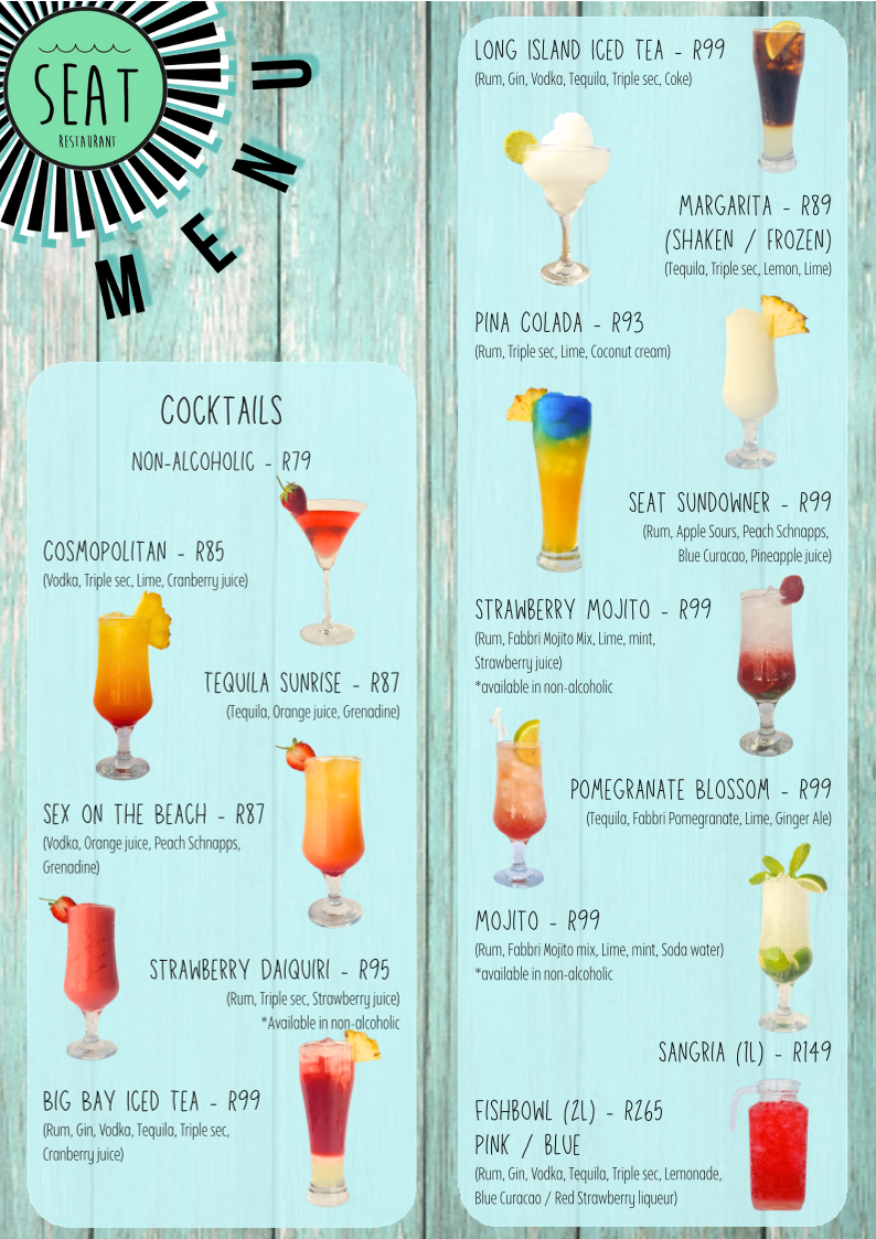 Seat Restaurant Photo Menu 2