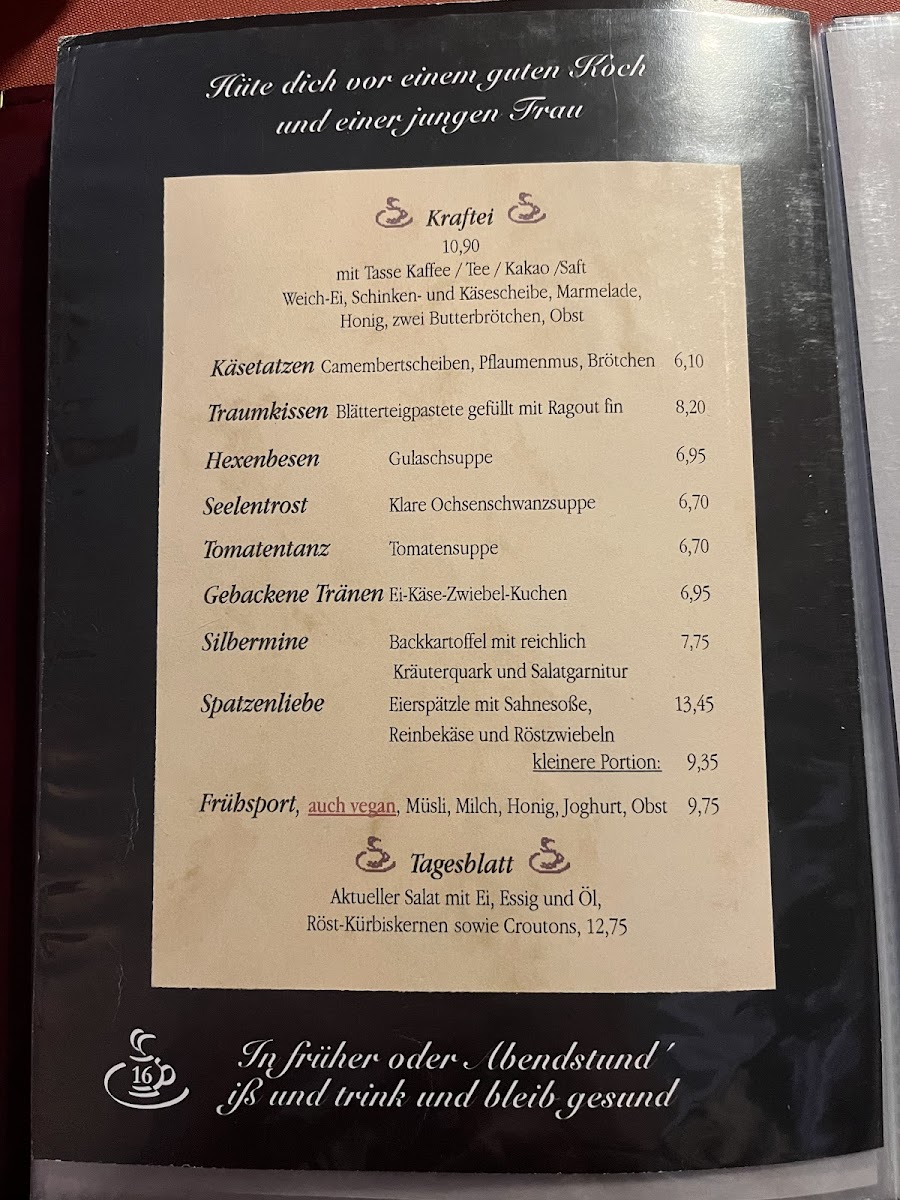 Altstadtcafé Cöpenick Photo Menu 1