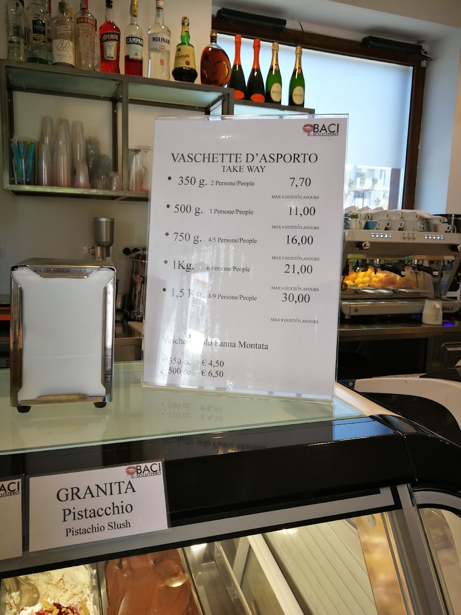 Gelateria Baci Sottozero Photo Menu 5