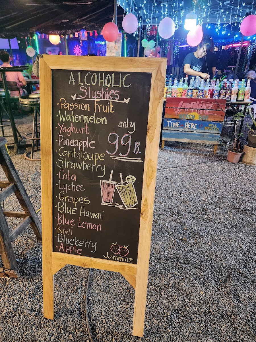 Jamminz Beach Bar Samui Photo Menu 5